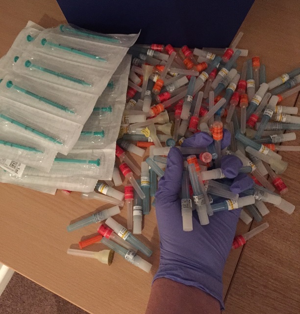 Spare needles and syringes for African charity - Intercare